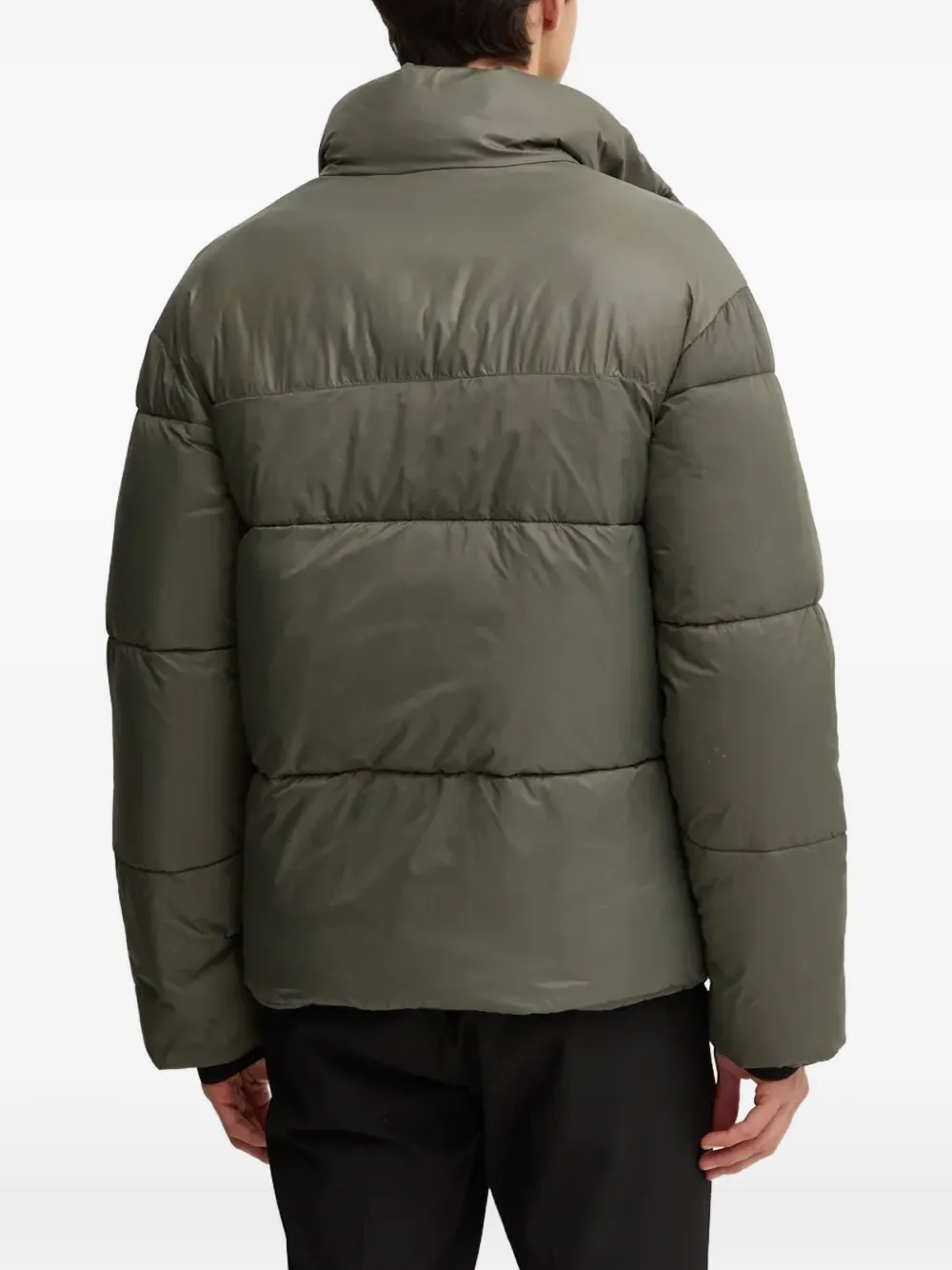  Lindbergh Funnel-neck Puffer Jacket - Green 
