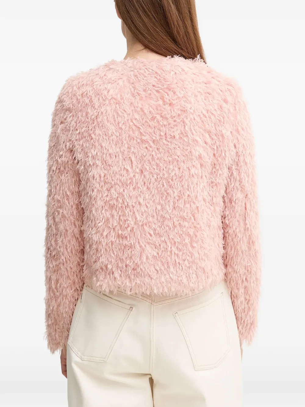  Oui Button Jacket - Pink 