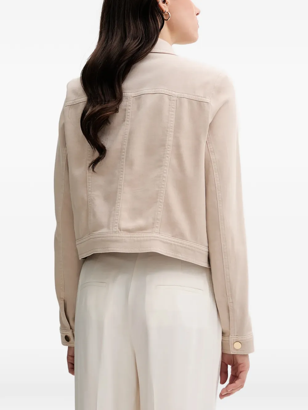  Marc Aurel Buttoned Pocket Jacket - Neutrals 