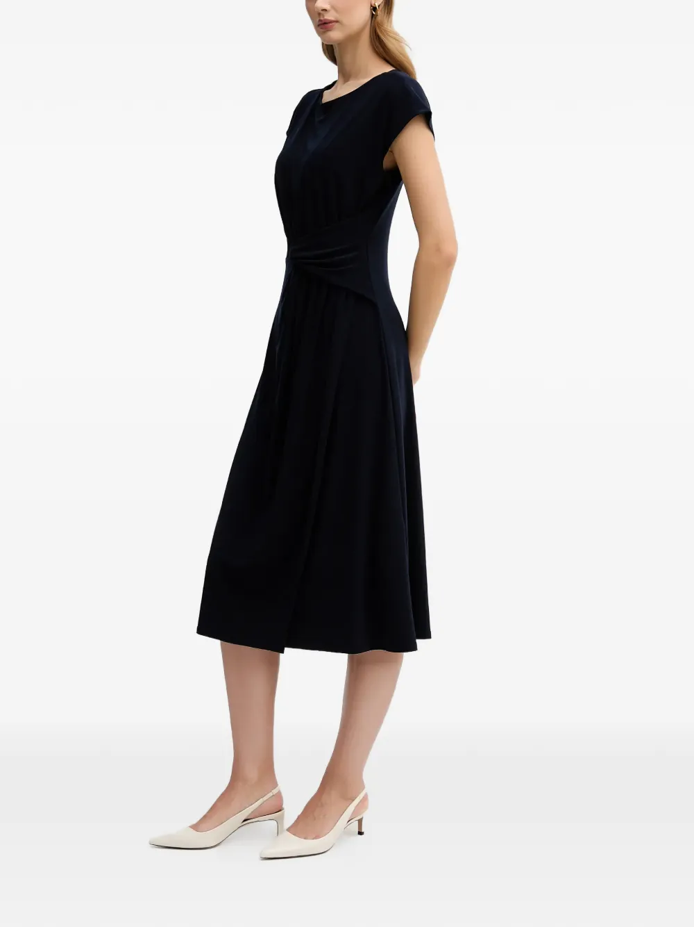  Joseph Ribkoff Twisted Dress - Blue 