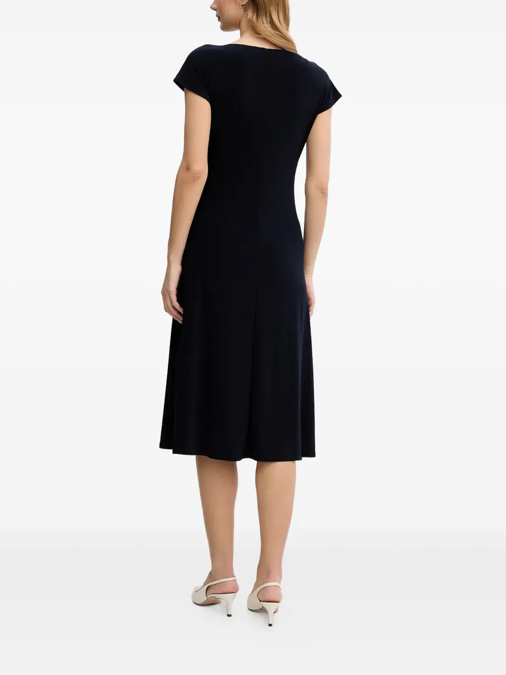  Joseph Ribkoff Twisted Dress - Blue 