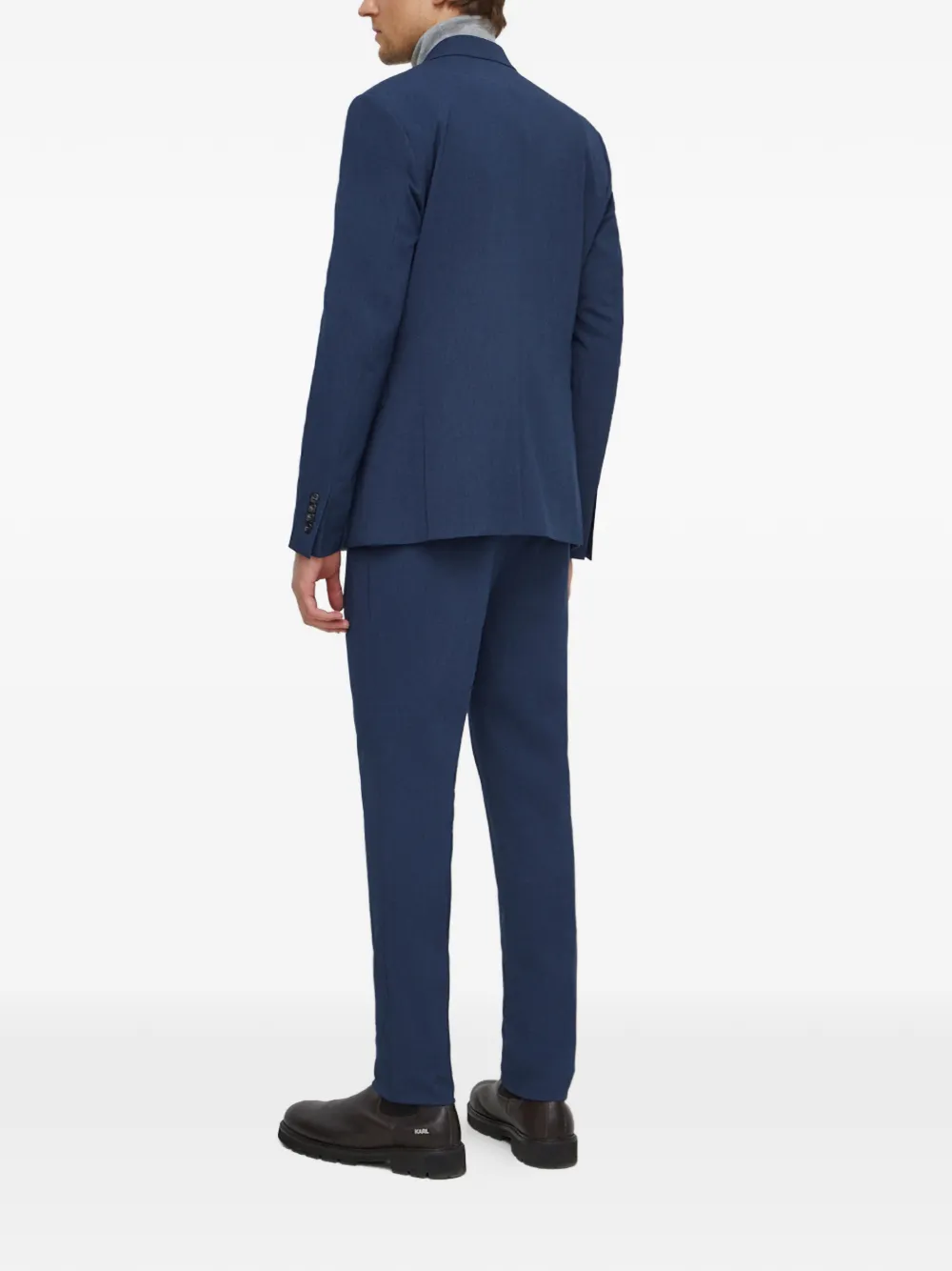  Lindbergh Double-breasted Suit - Blue 
