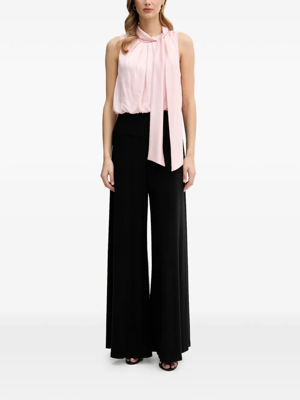 Joseph Ribkoff bow-detail jumpsuit - Nero