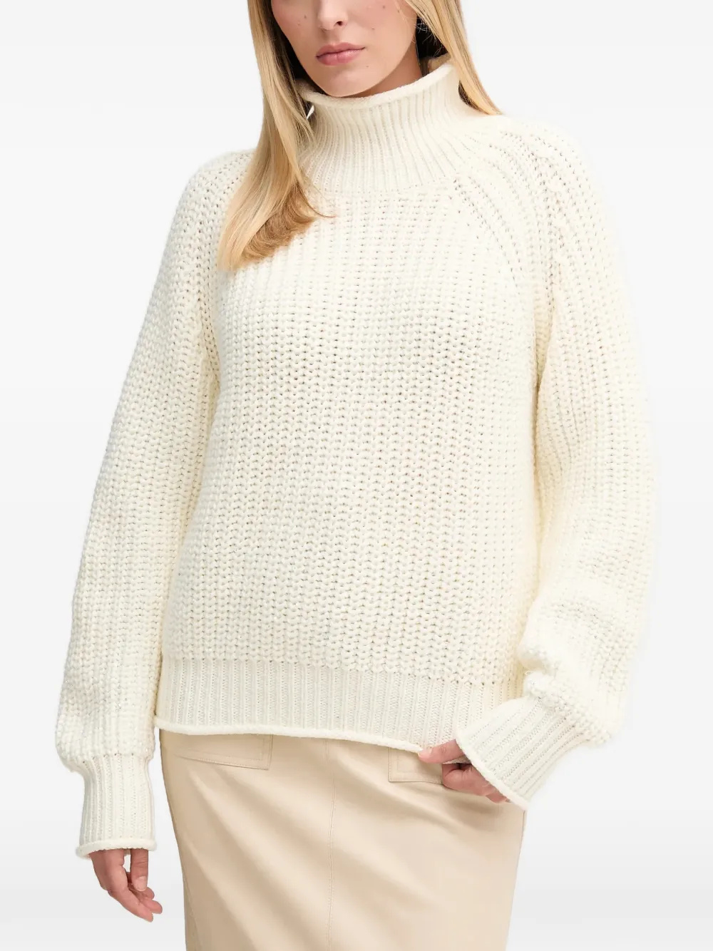 Marc Aurel sequin roll-neck knitwear - Toni neutri