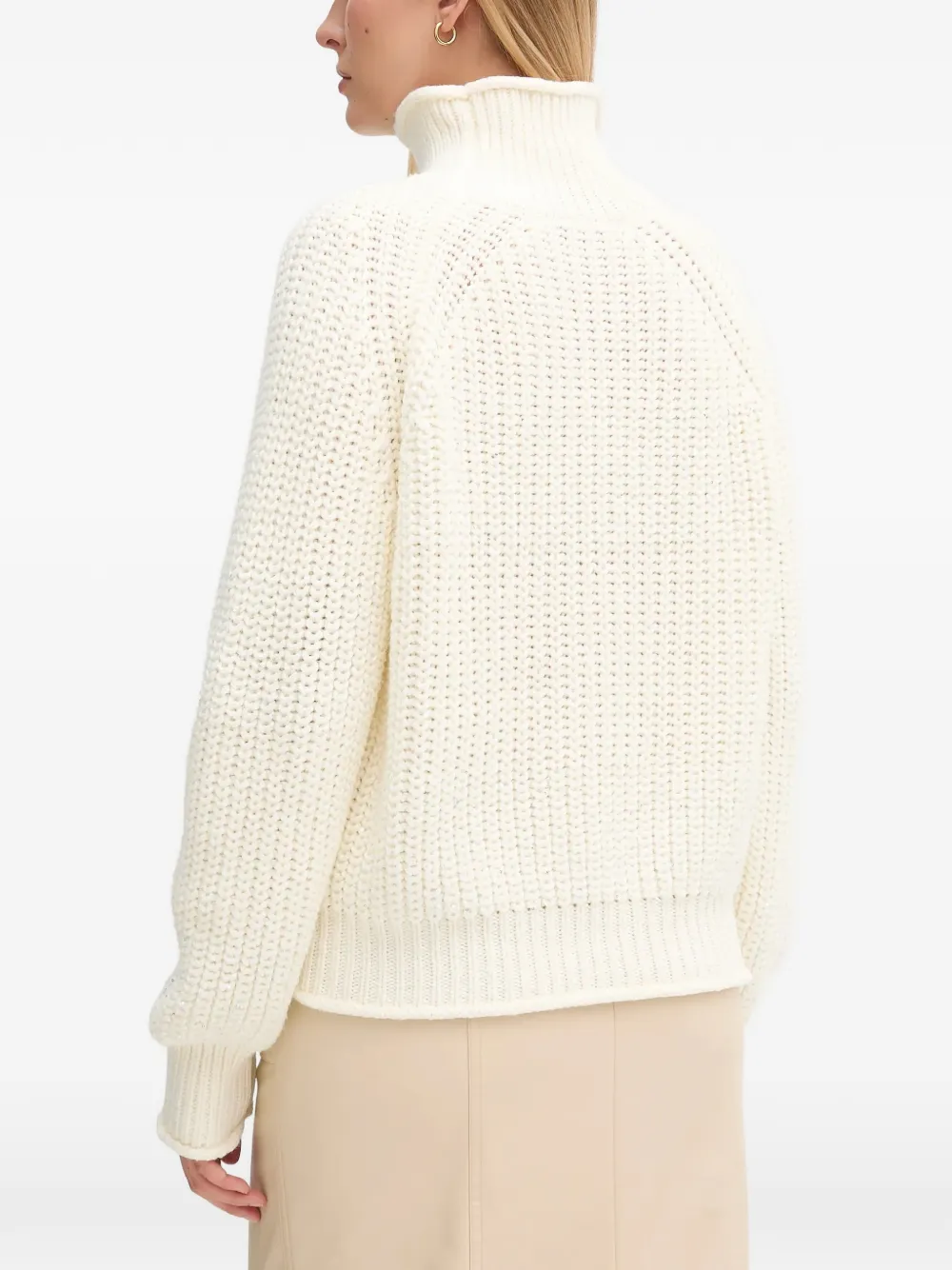  Marc Aurel Sequin Roll-neck Knitwear - Neutrals 