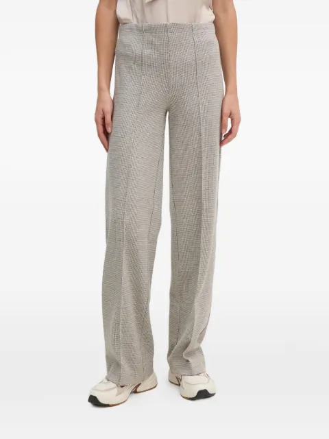 OUI houndstooth trousers