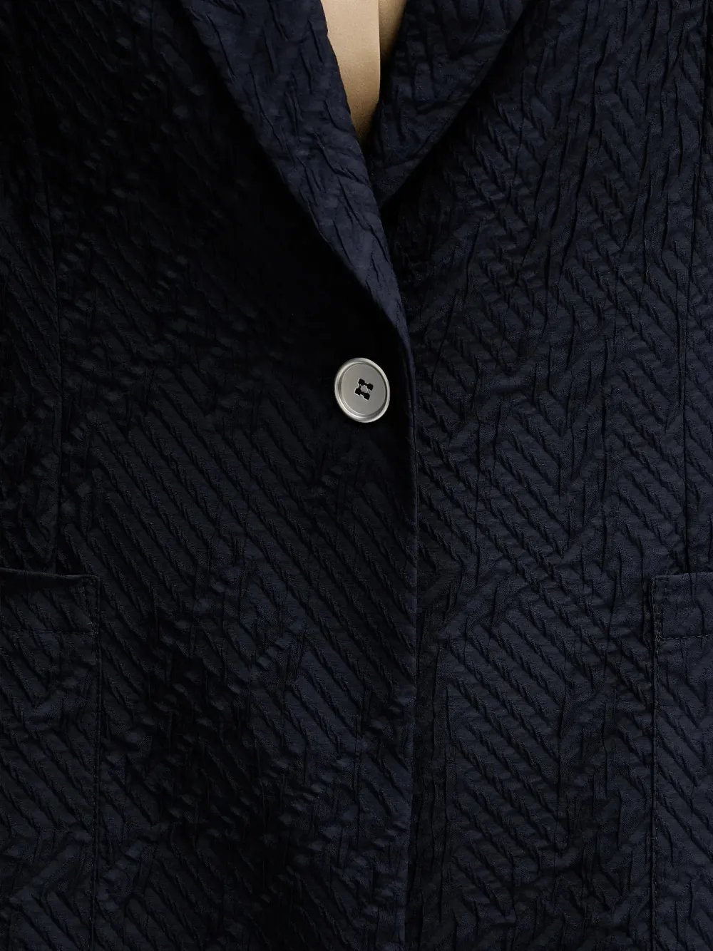 Joseph Ribkoff Blazer met enkele rij knopen Blauw