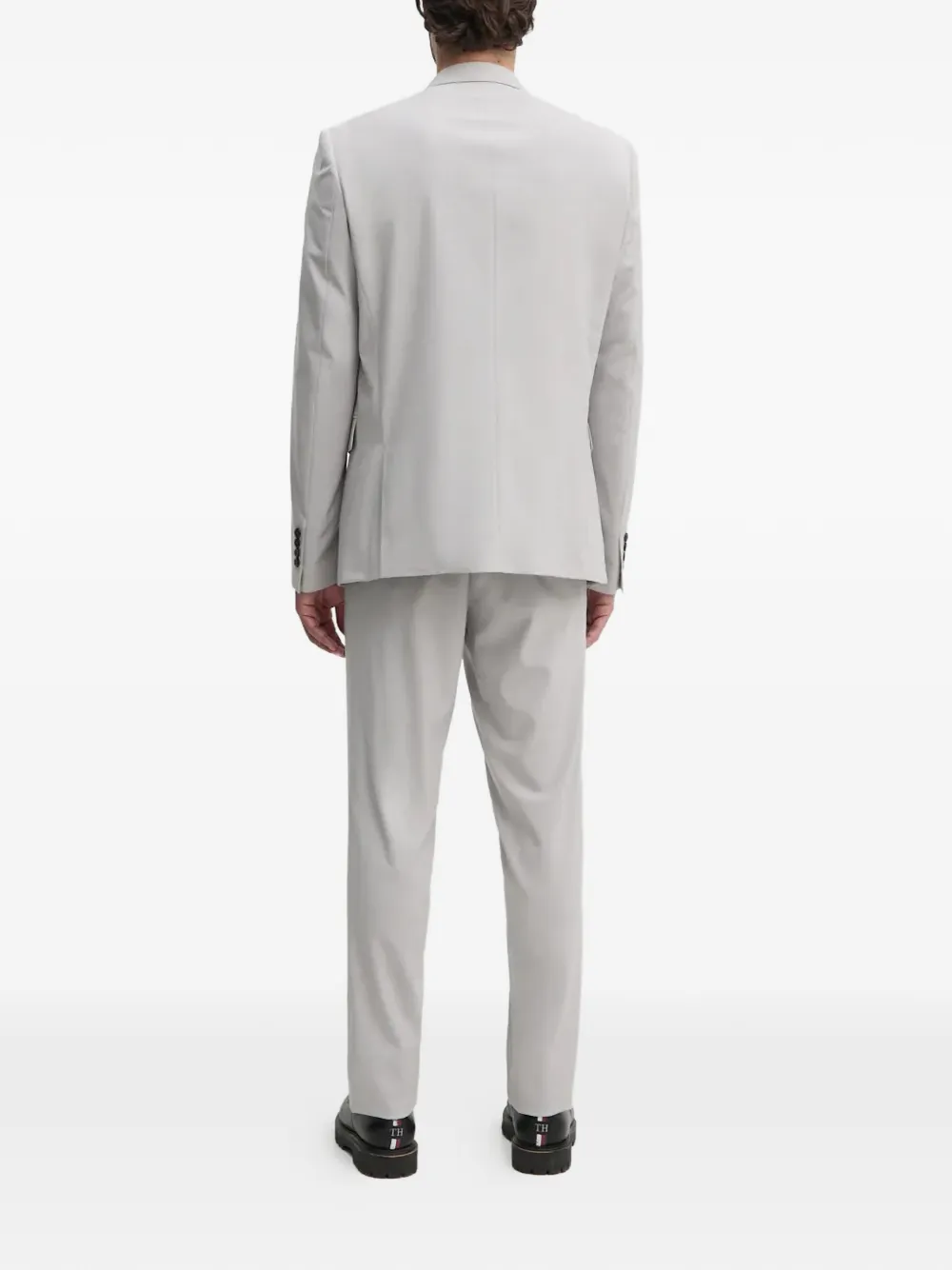  Lindbergh Buttoned Suit - Grey 