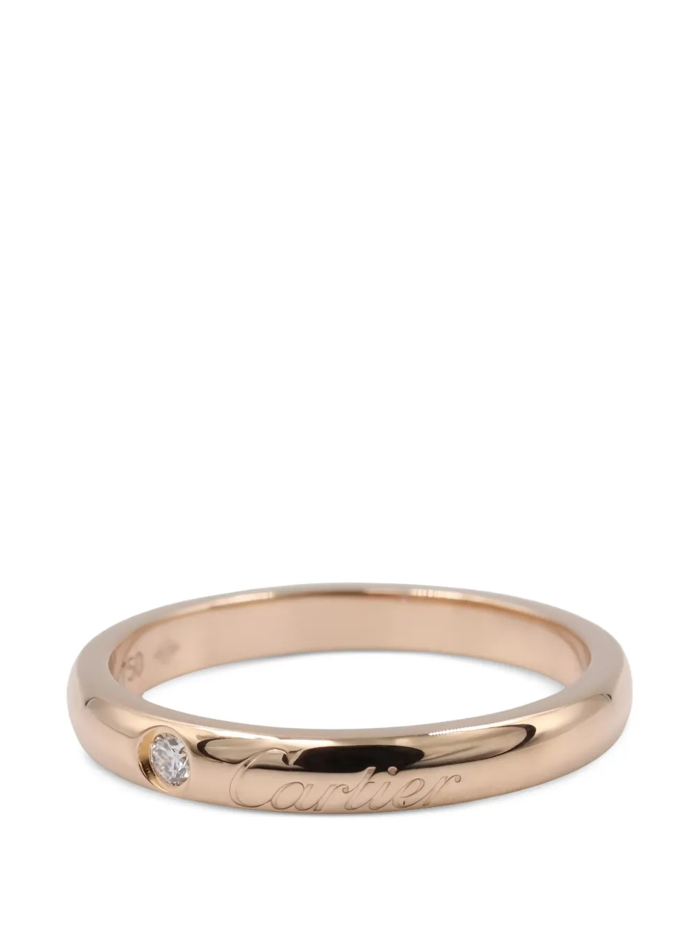 Cartier 2010s C de Cartier diamond wedding ring - Rosa