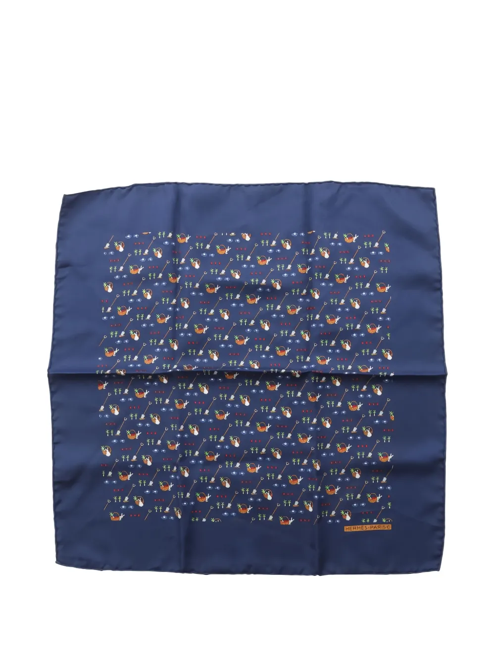 Hermès Pre-Owned 2010s blauer Schal