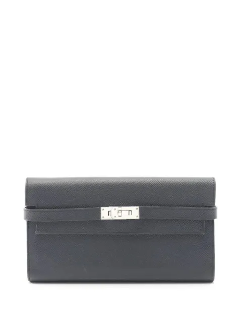 Hermès Pre-Owned 2017 Kelly bi-fold leather wallet