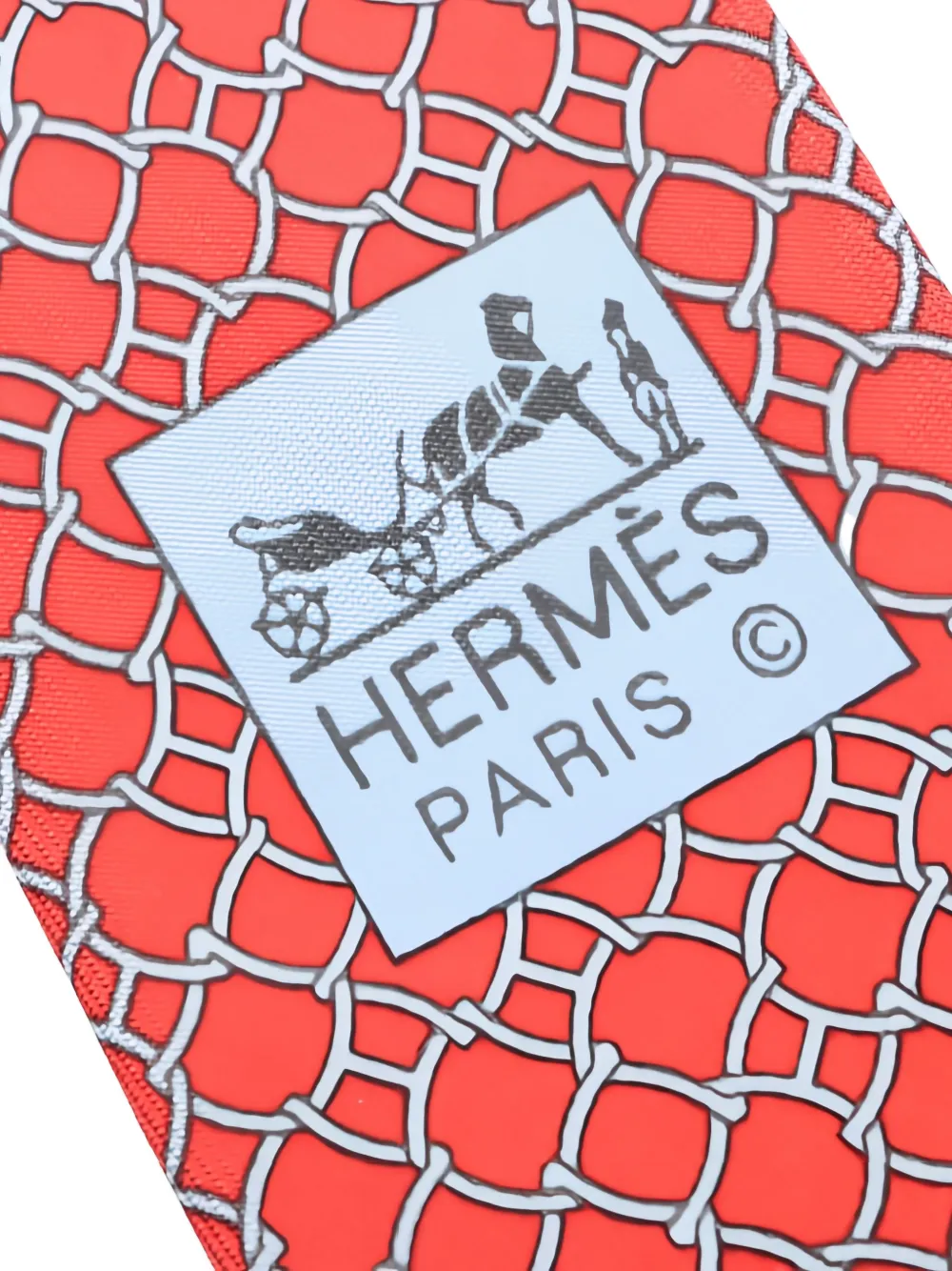 2010s Patterned Silk Tie