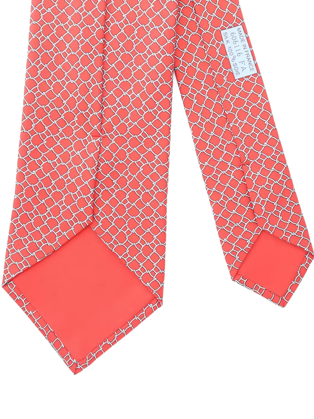 2010s Patterned Silk Tie