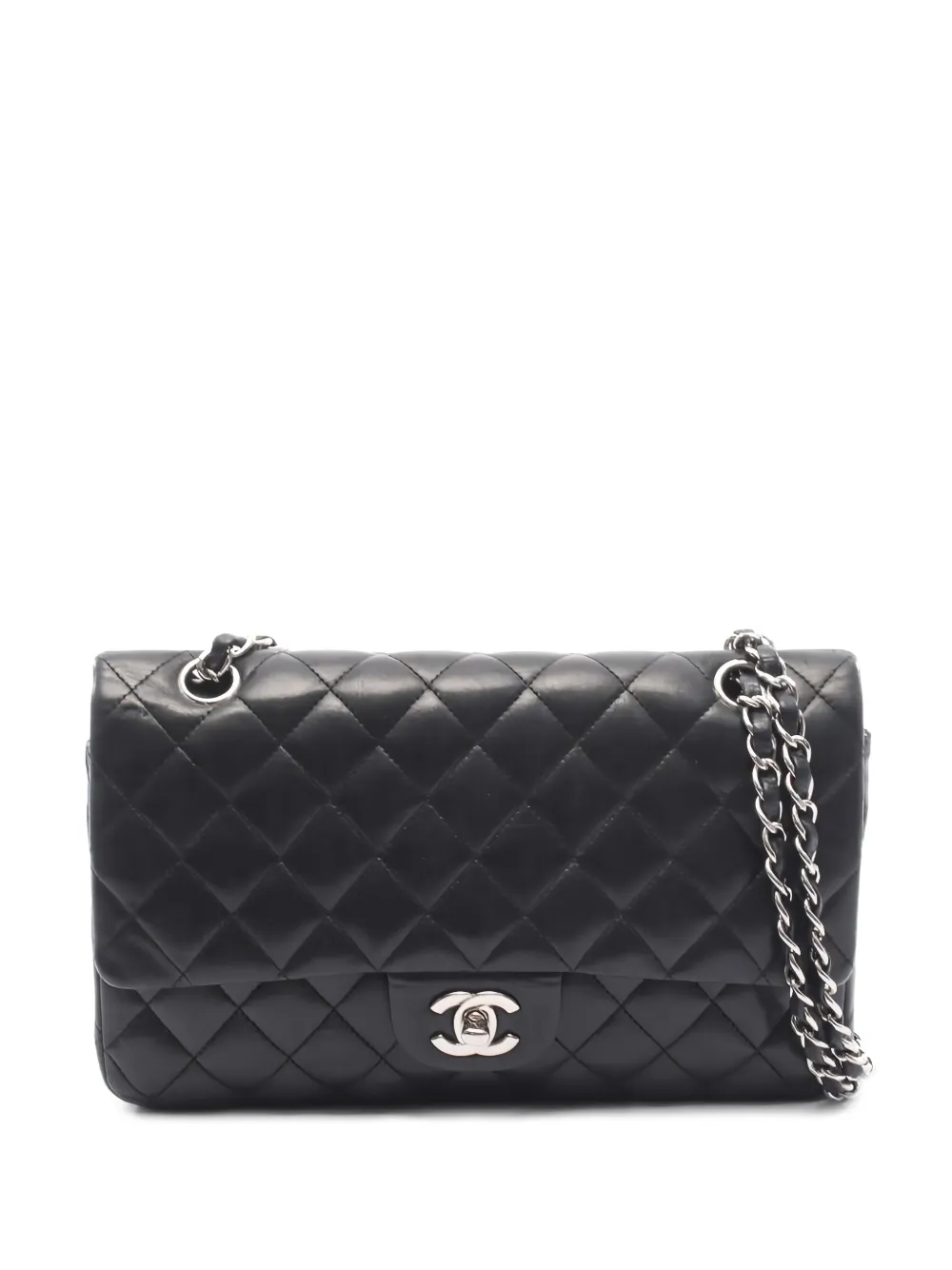 CHANEL Pre-Owned 2006-2008 matelasse chain cross body bag - Nero