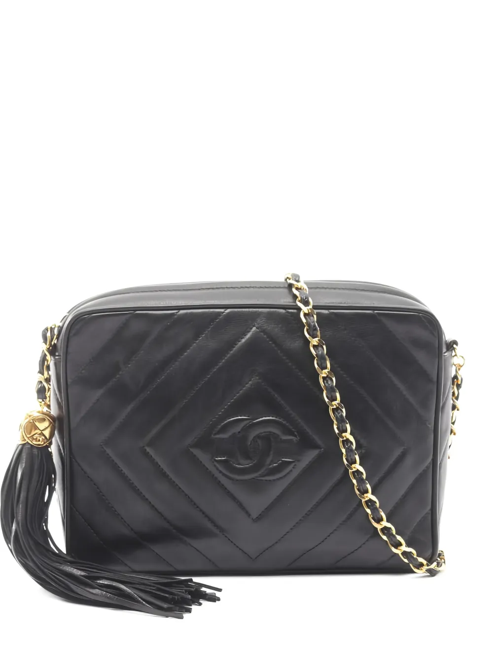 CHANEL Pre-Owned 1991 Coco Mark cross body bag - Nero