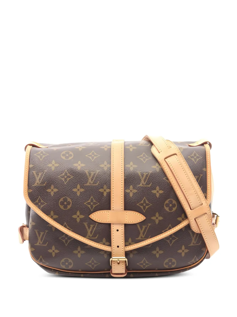 Louis Vuitton Pre-Owned 2005 Saumur 30 monogram shoulder bag - Marrone