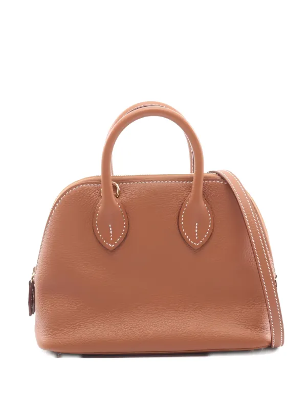 Hermès Pre-Owned 2021 ボリード 1923 ハンドバッグ ミニ | ブラウン