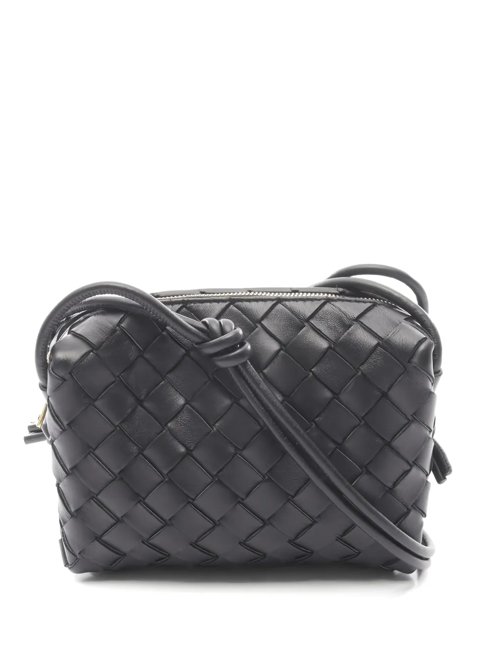 Bottega Veneta Pre-Owned 2010s mini Intrecciato camera bag - Nero