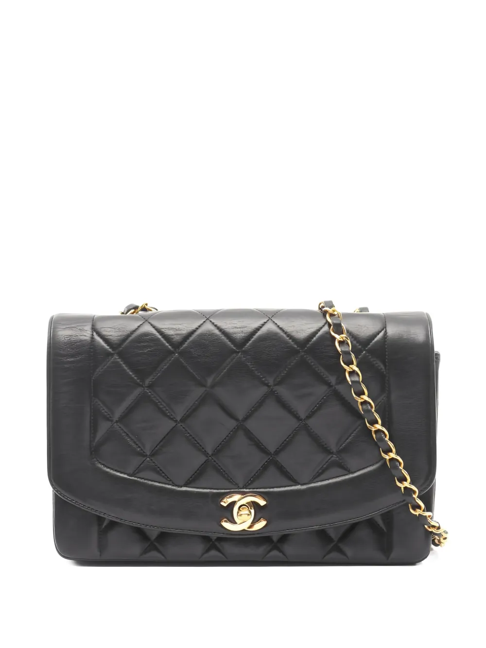 CHANEL Pre-Owned 1997-1999 Matelasse Diana shoulder bag - Nero