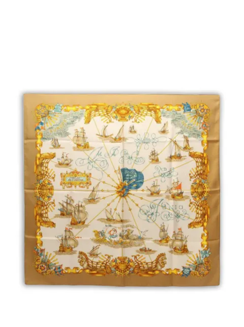 Hermès Pre-Owned Voiles de lumière silk scarf