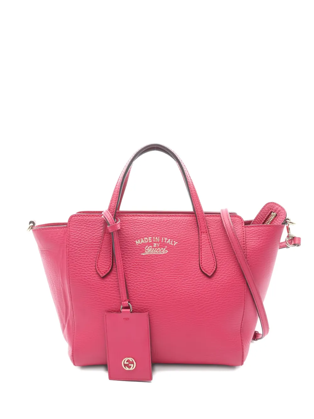 Gucci Pre-Owned 2000s mini Swing leather tote bag - Rosa