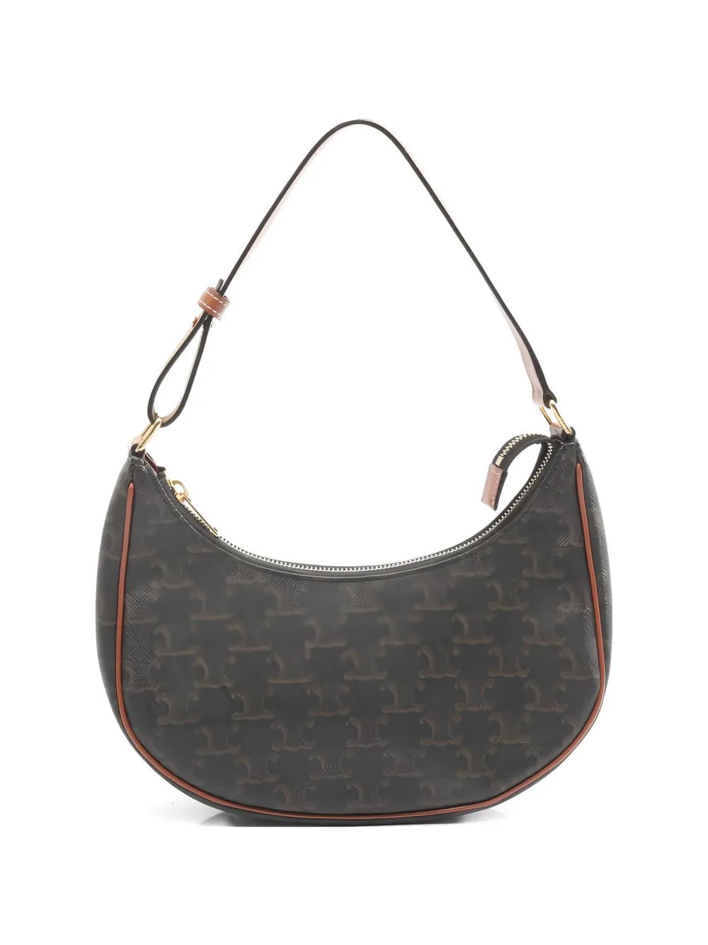 Celine Pre-Owned 2010s Ava shoulder bag - Marrone
