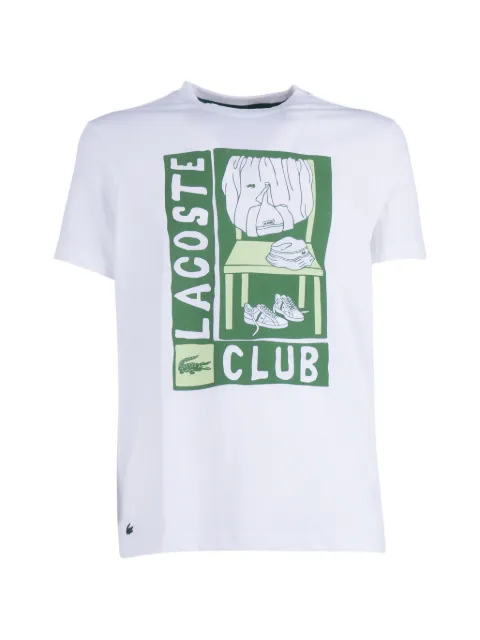 Lacoste camiseta con logo estampado