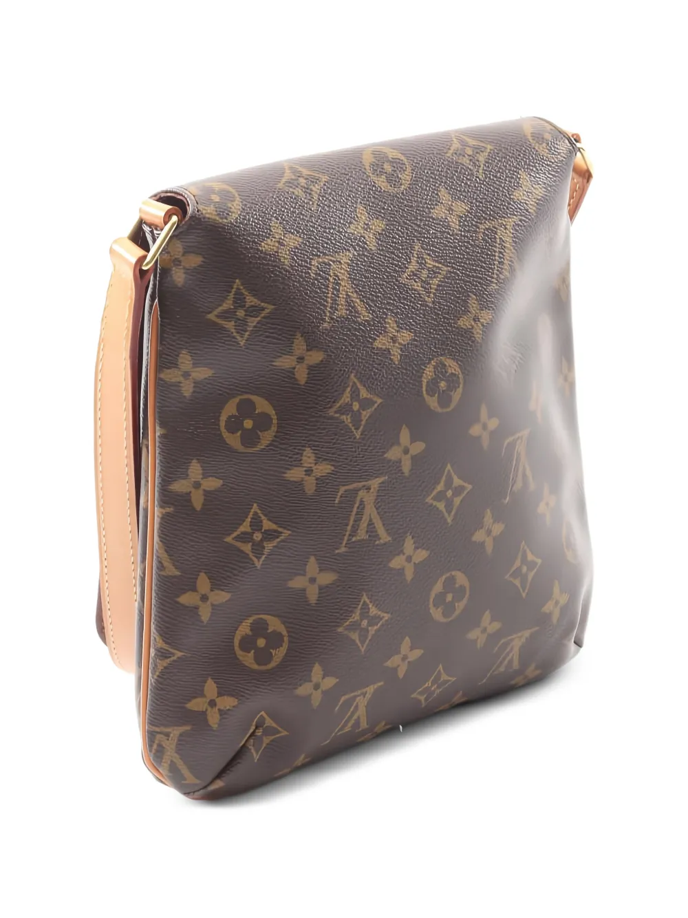  Louis Vuitton Pre-owned 2003 Small Musette Salsa Monogram Canvas Shoulder Bag - Brown 