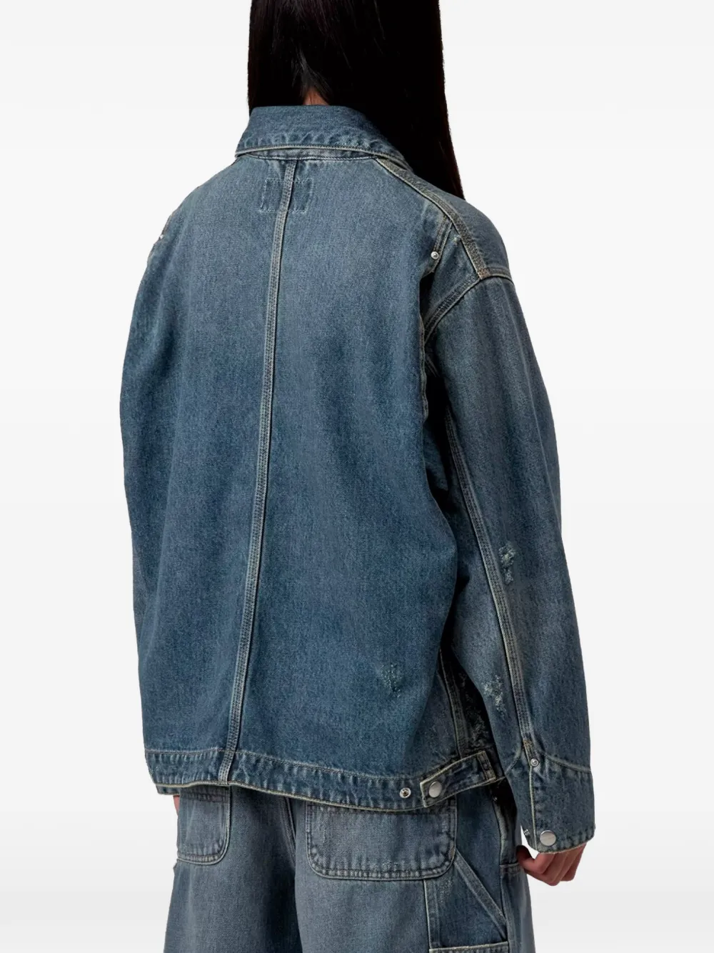 Carhartt WIP W'OG Arctic jack Blauw