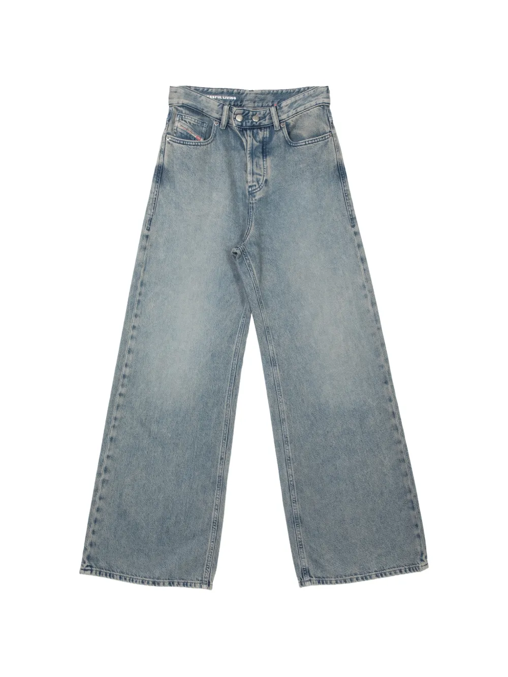 Diesel button jeans - Blu
