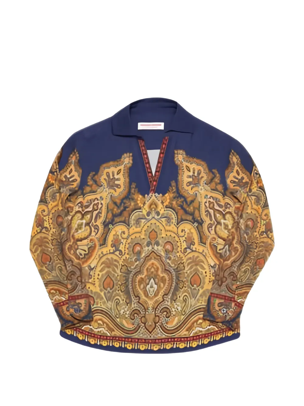 Orlebar Brown Rhys Mystique paisley-print top - Blu