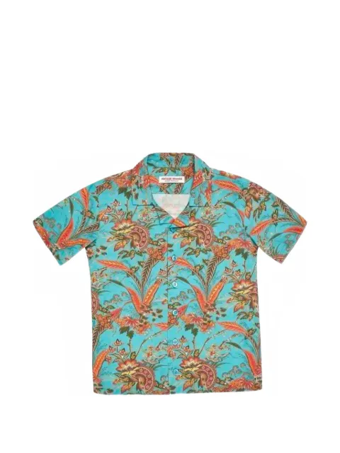 Orlebar Brown Pedro lotus-print shirt