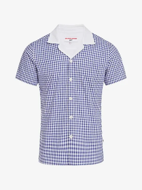 Orlebar Brown Thunderball gingham shirt