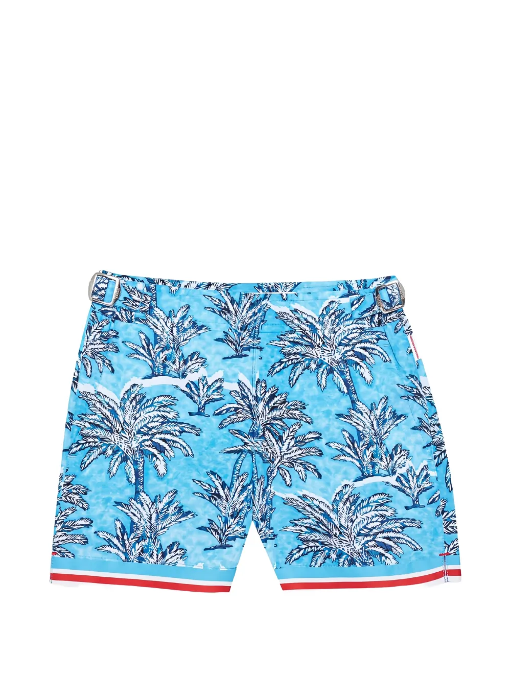 Orlebar Brown palm-print swim shorts - Blu