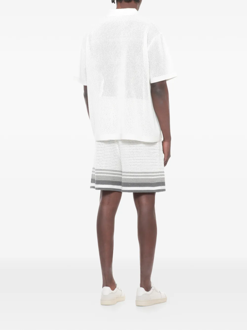 pocket mesh shirt