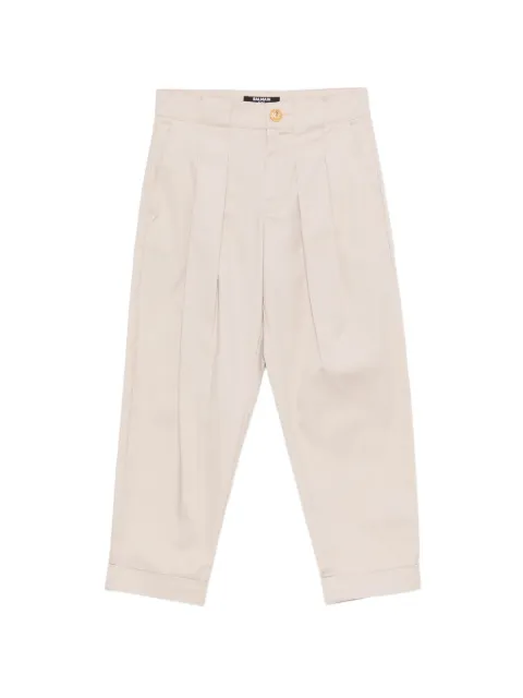 Balmain Kids Calça de alfaiataria com pregas