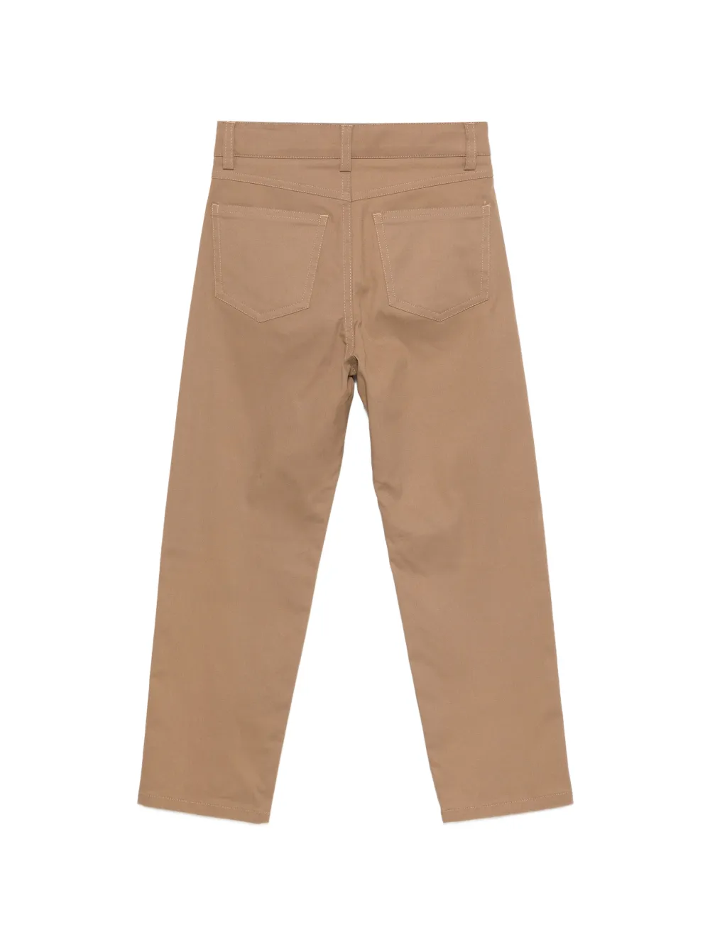 Balmain Kids Broek met vijf zakken Bruin