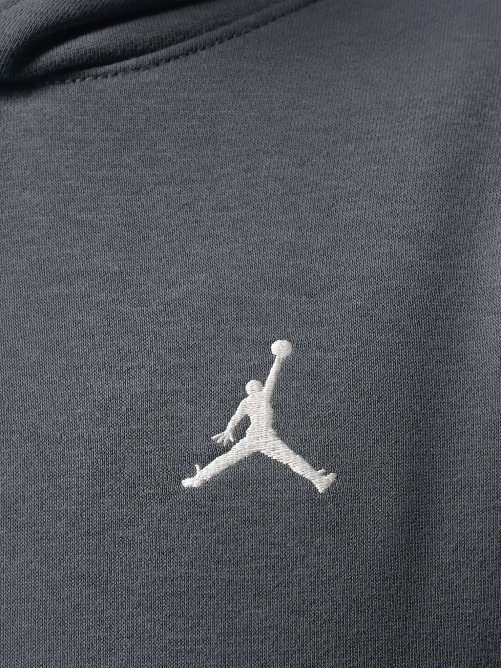 Jordan Kids Hoodie met geborduurd logo Grijs