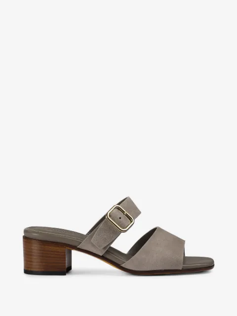 Doucal's sandalias de gamuza con doble tira