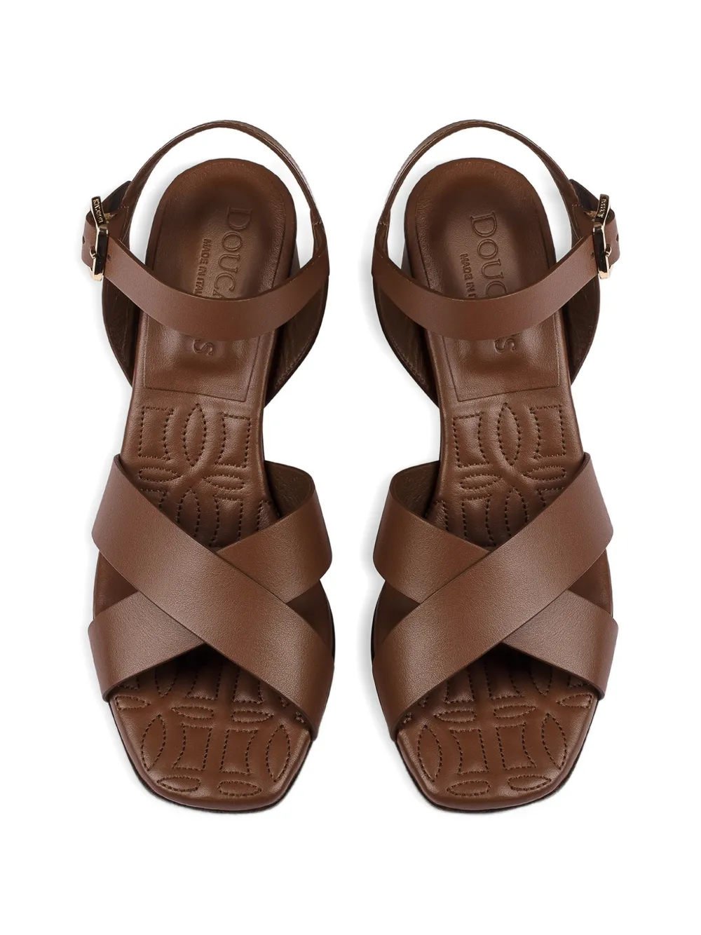 Doucal's Leren sandalen Bruin