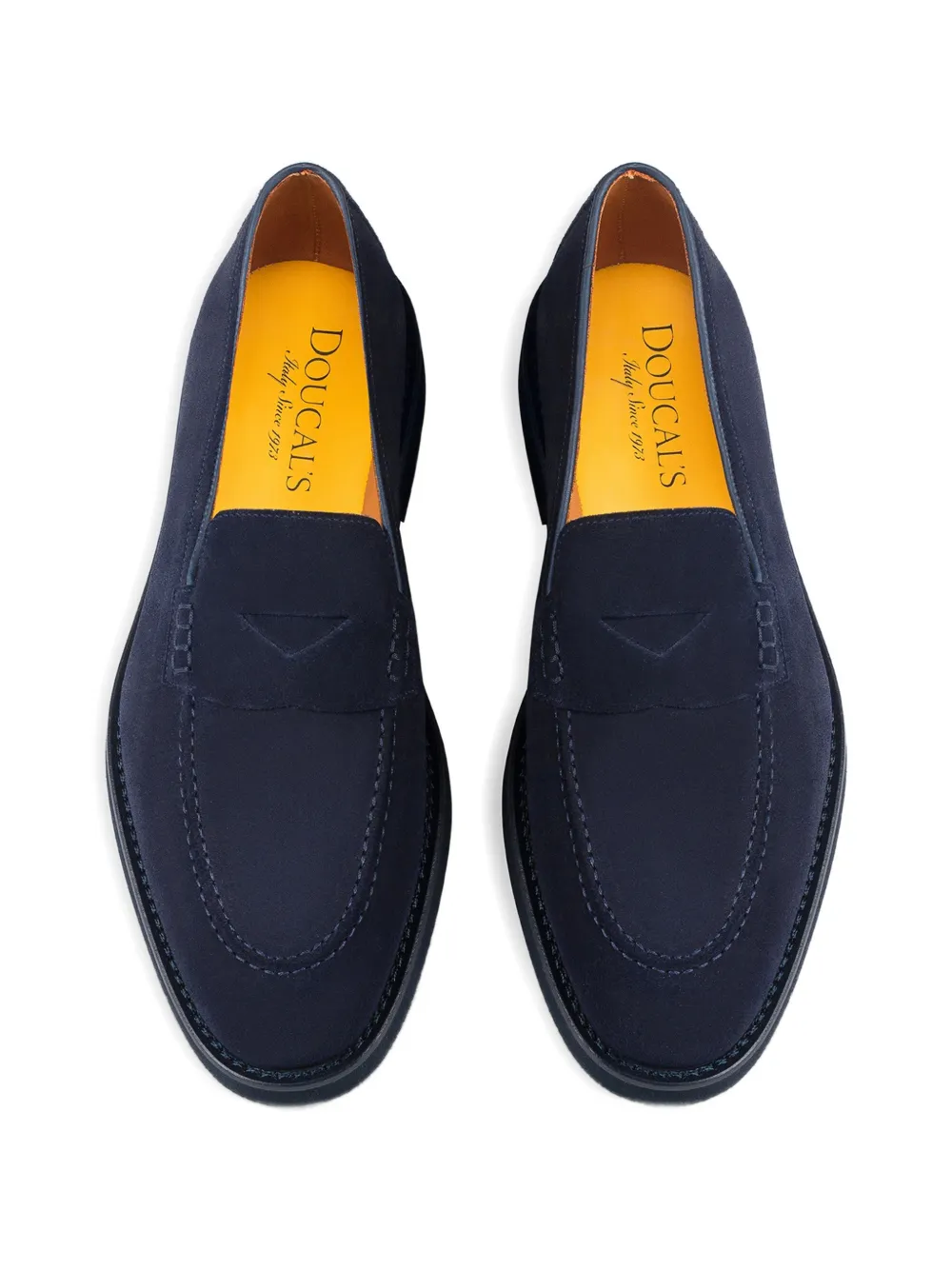 Doucal's Suède loafers Blauw