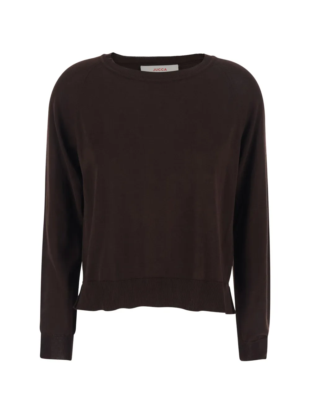 Jucca perforated sweatshirt - Marrone