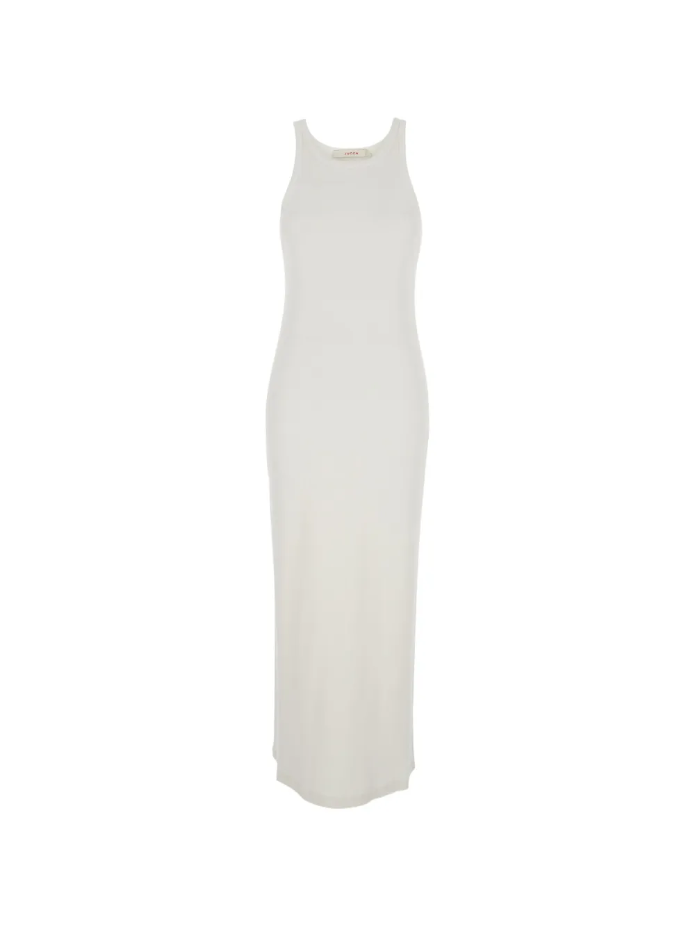 Jucca ribbed dress - Bianco