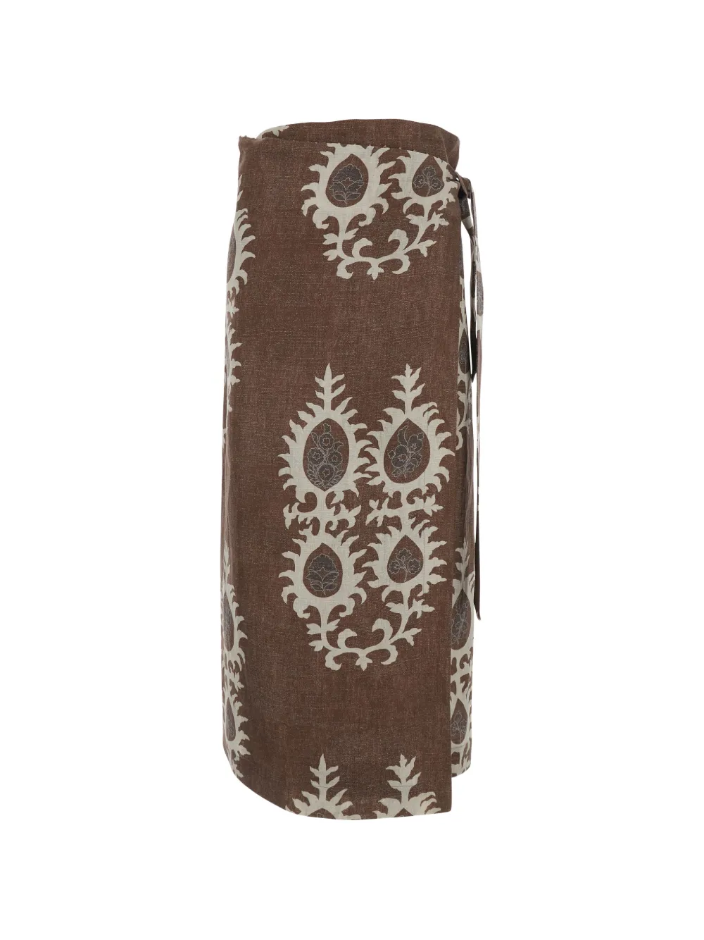Bazar Deluxe tie-fastening skirt - Marrone