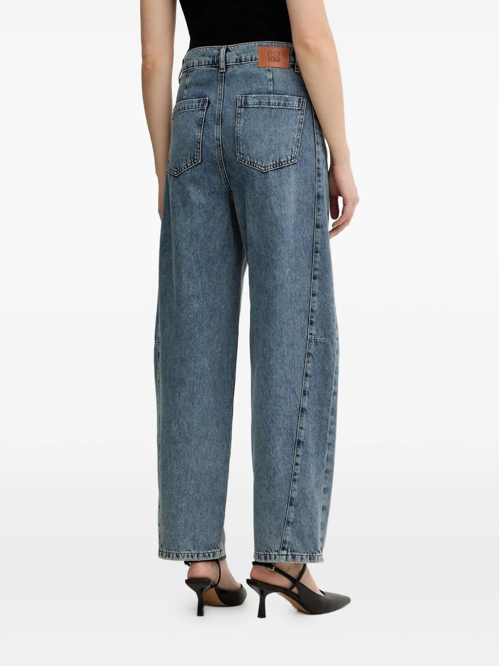  Oui Seamed Jeans - Blue 