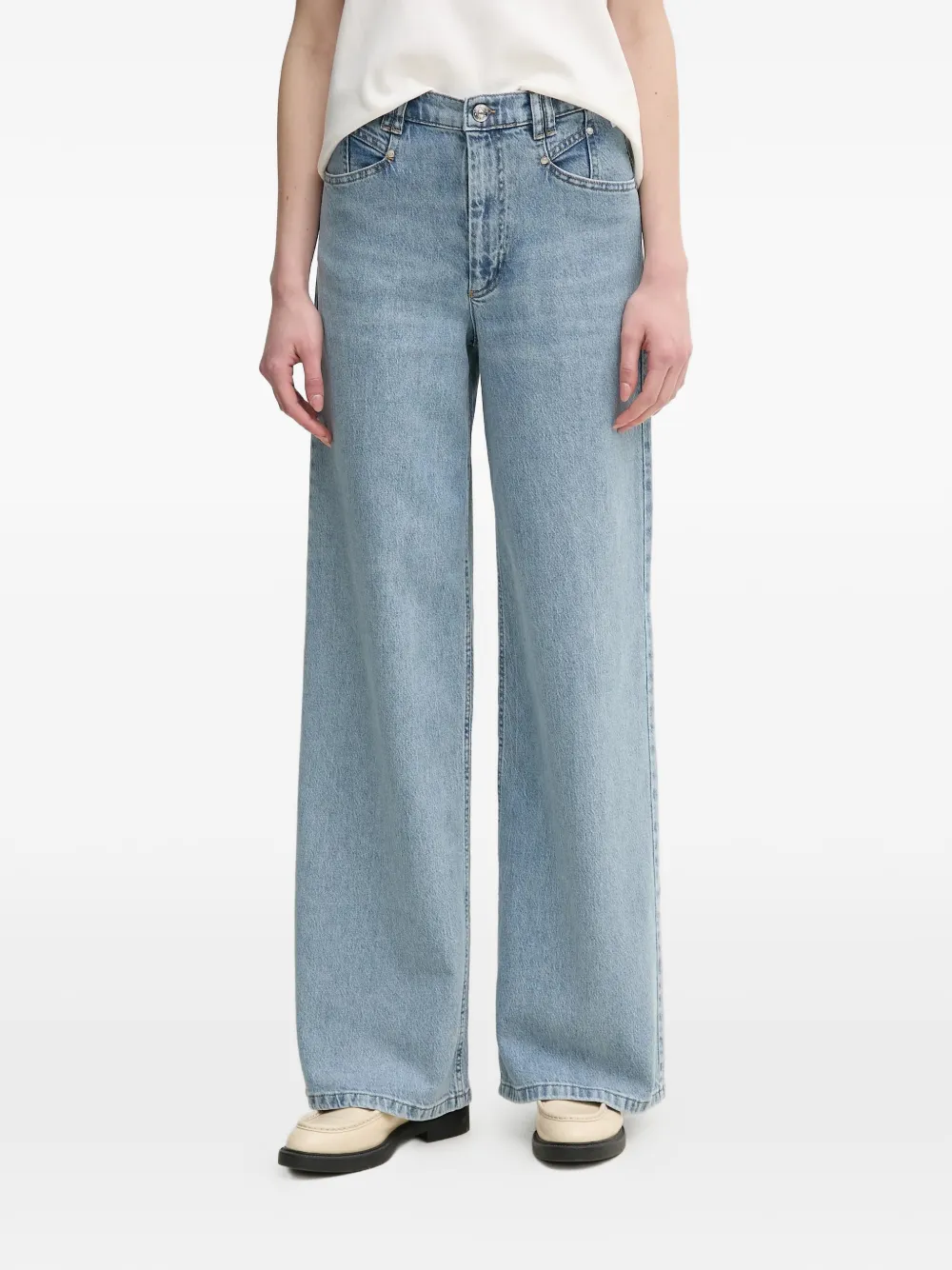 OUI pocket denim jeans - Blu