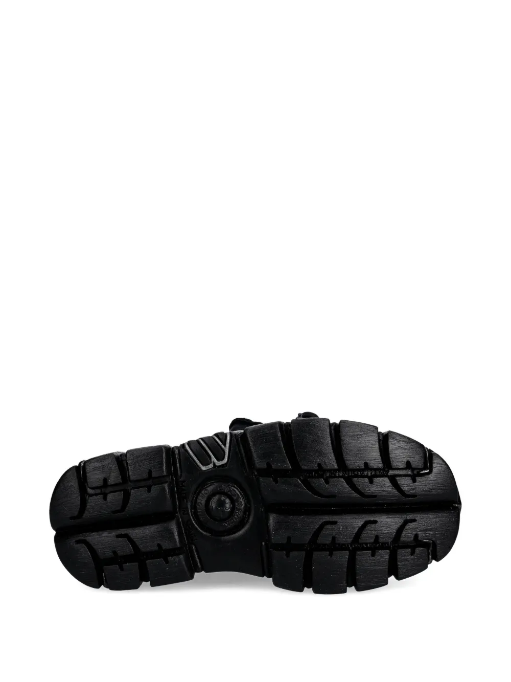 NEW ROCK Sneakers met plateauzool Zwart