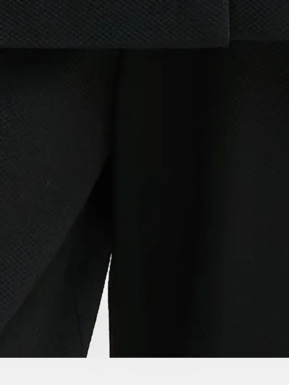 Marc Aurel high-waist cropped trousers - Nero