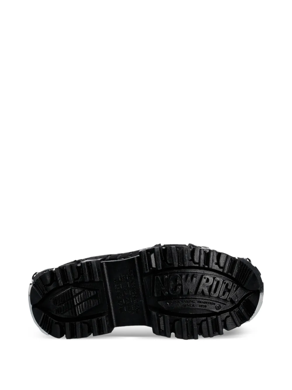 NEW ROCK M-WALL083C-S4 laarzen met plateauzool Zwart