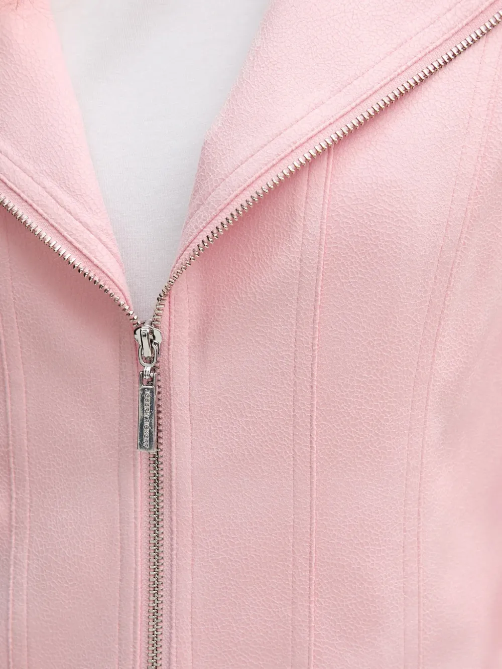 Joseph Ribkoff Bikerjack met rits Roze